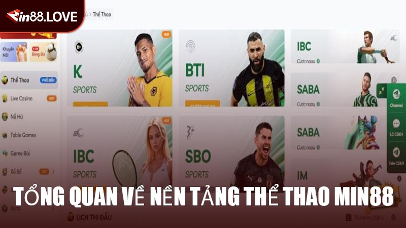Tổng Quan Về Nền Tảng Thể Thao MIN88